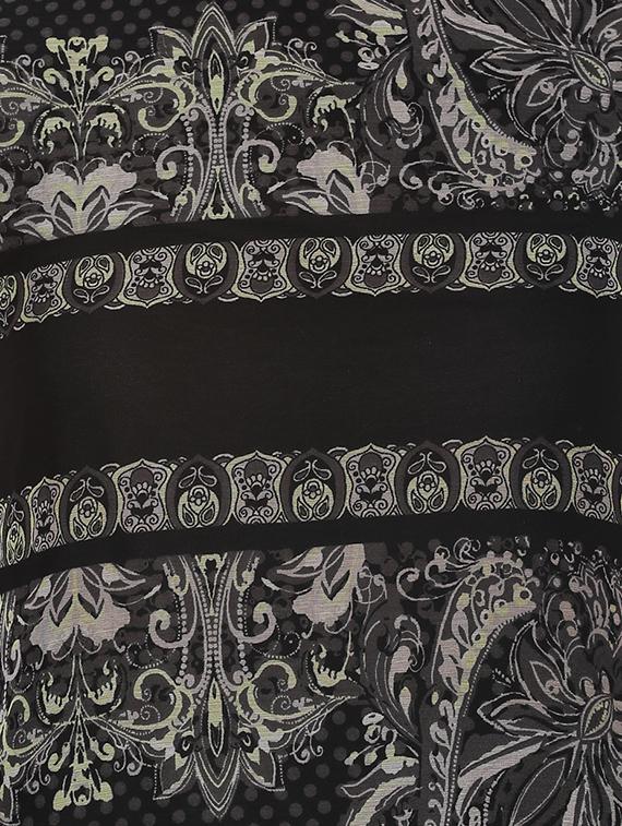 layered lace bell sleeved monochrome top - 14884817 - Standard Image - 3