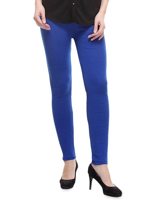 blue solid legging - 14885969 - Standard Image - 0