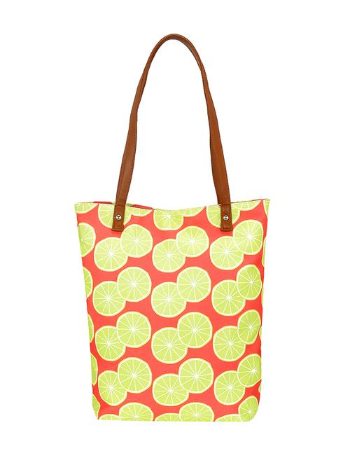 yellow canvas regular shopping bag - 14902950 -  Standard Image - 0