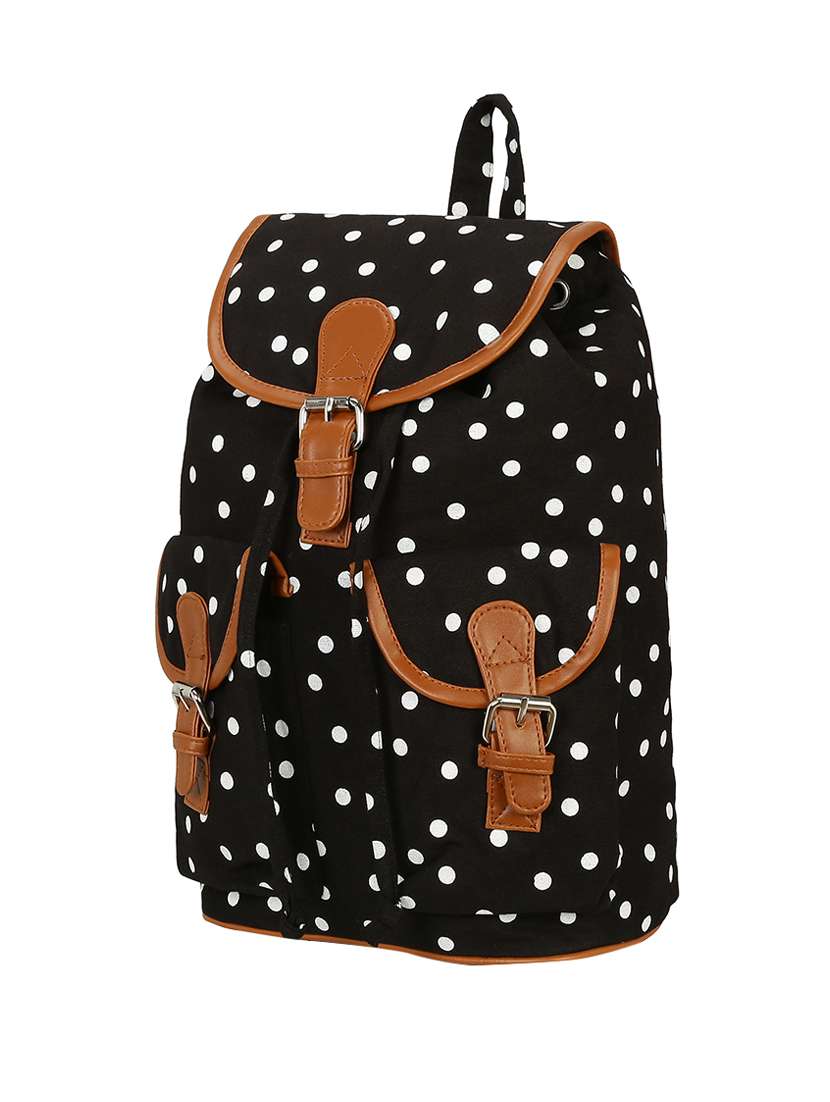 black canvas regular backpack - 14905665 -  Standard Image - 3