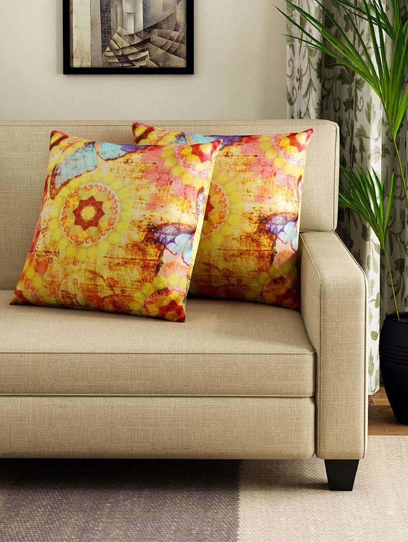Buy online Butterfly Theme Cushion Cover Set Of from Cushions