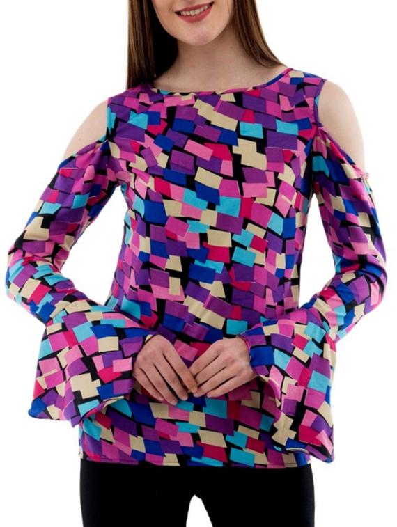 women's straight boat neck top - 14930587 -  Zoom Image - 0