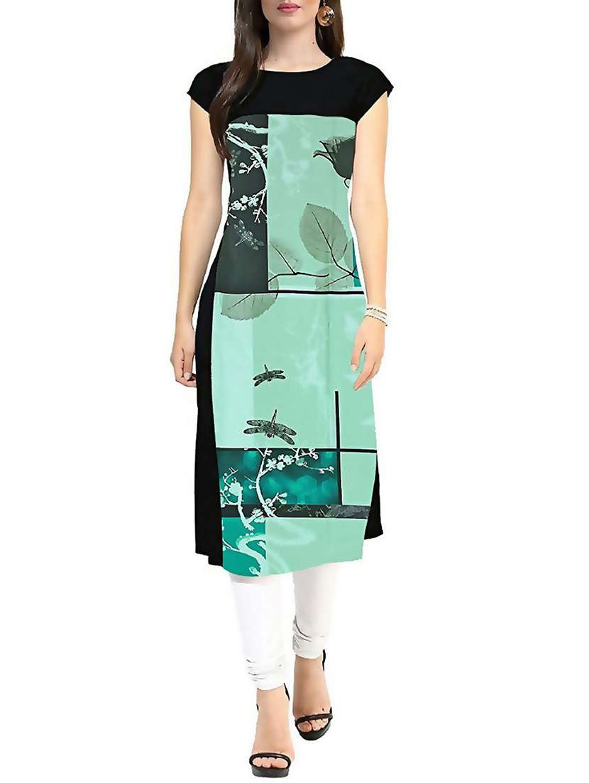 limeroad crepe kurtis