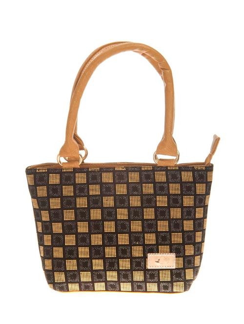 black leatherette (pu) handbag - 14947836 -  Standard Image - 0