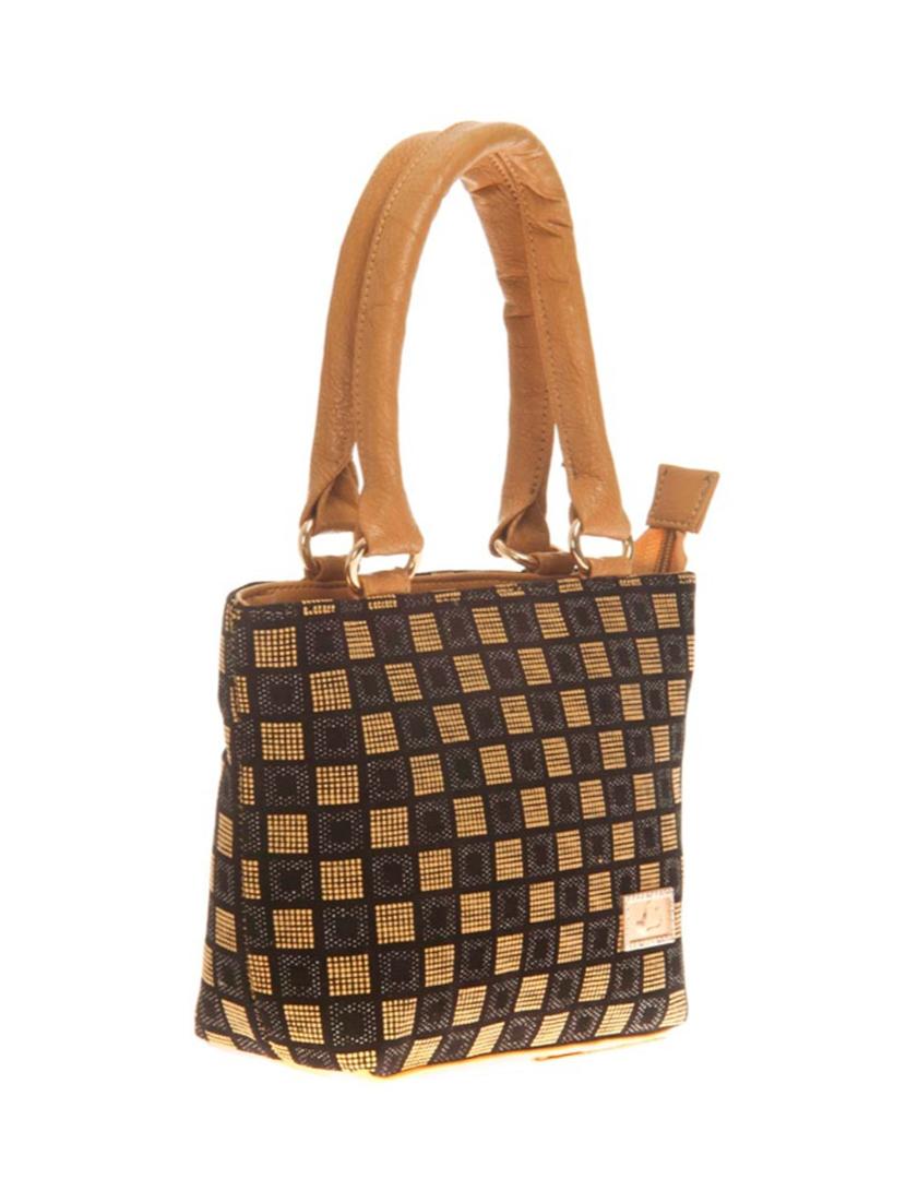 black leatherette (pu) handbag - 14947836 - Standard Image - 3