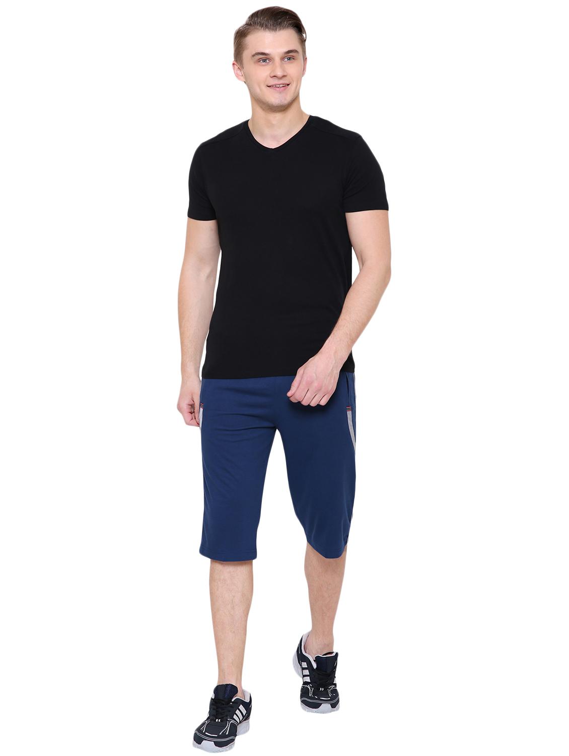 blue cotton three fourths - 14950489 - Standard Image - 3
