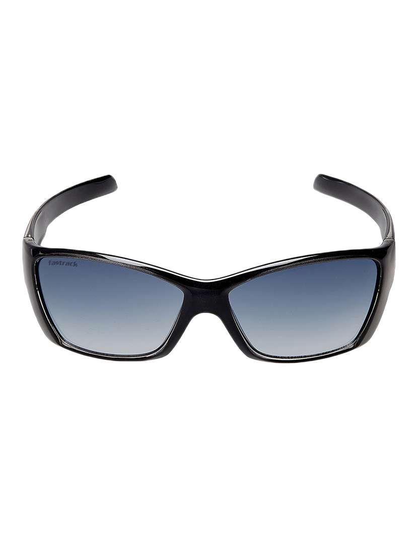 fastrack wayfarer unisex black sunglass - p182bk2f