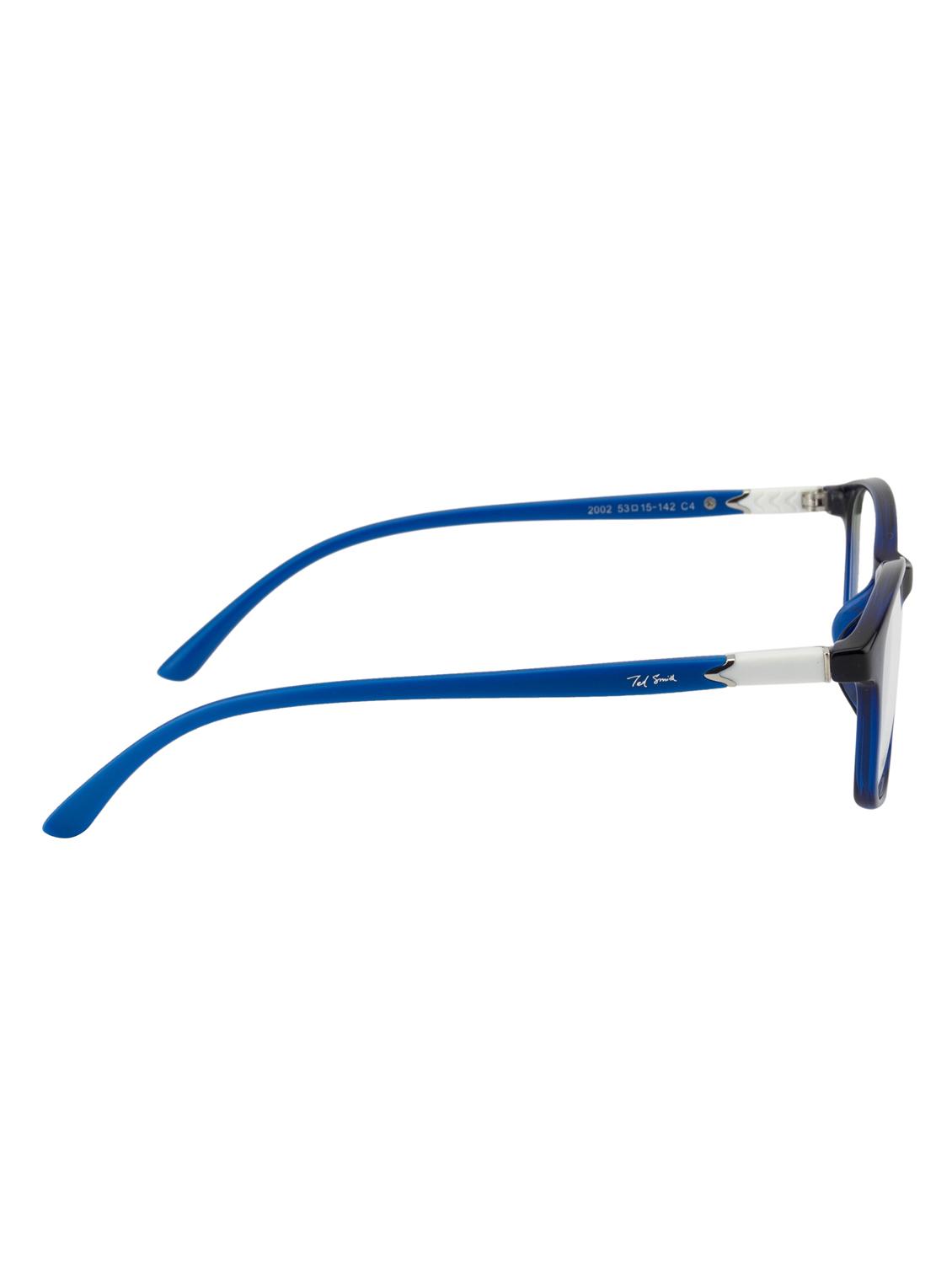 ted smith blue unisex wayfarer frames - 14953385 - Standard Image - 3