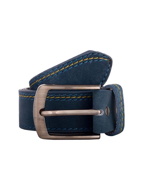 blue leather belt - 14959814 - Standard Image - 0