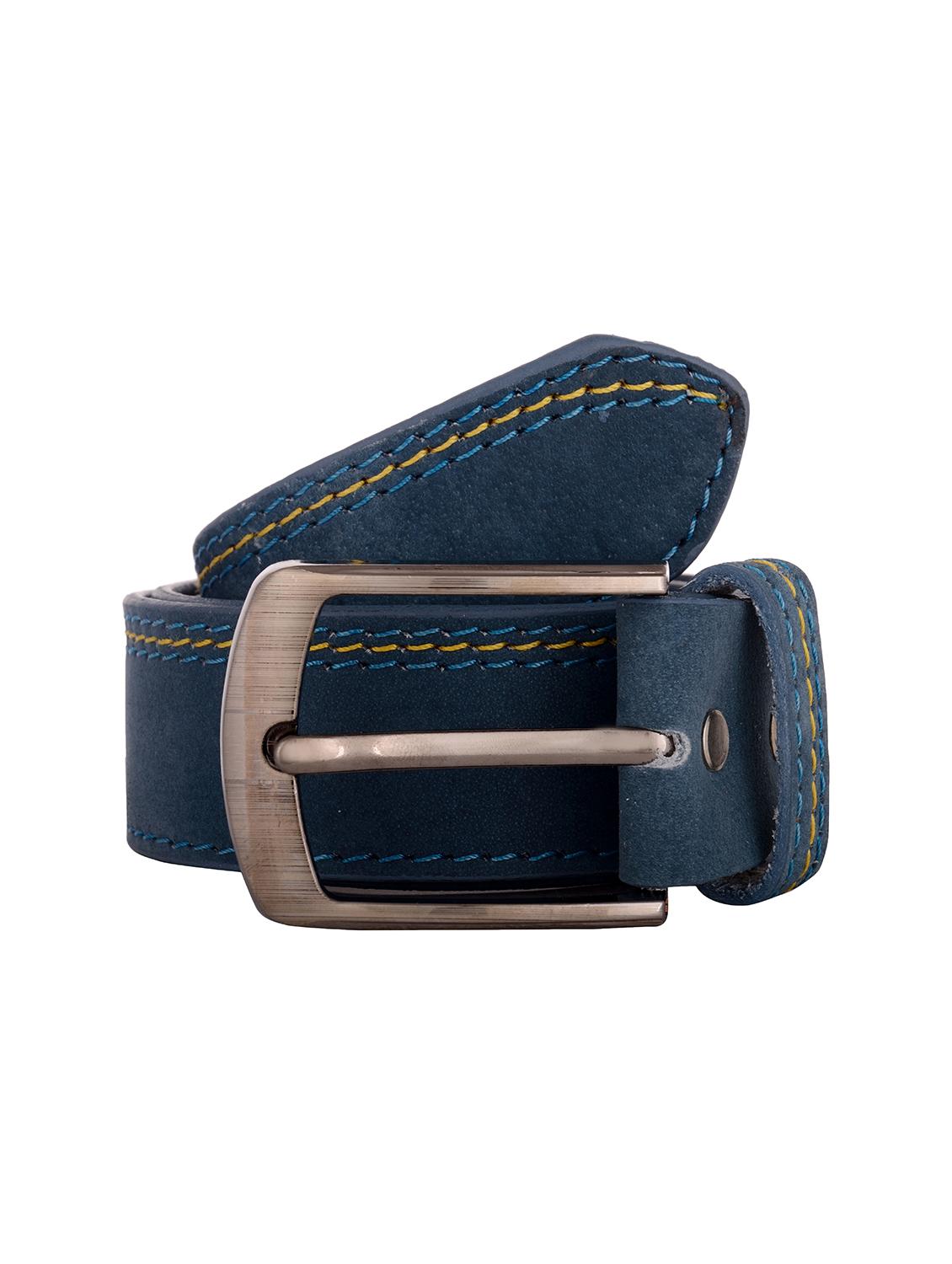 blue leather belt - 14959814 - Zoom Image - 0