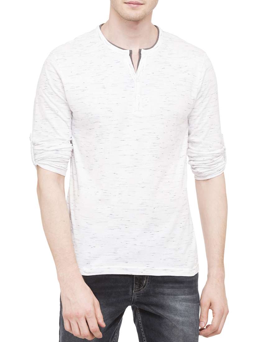 white cotton t-shirt - 14961689 - Zoom Image - 0