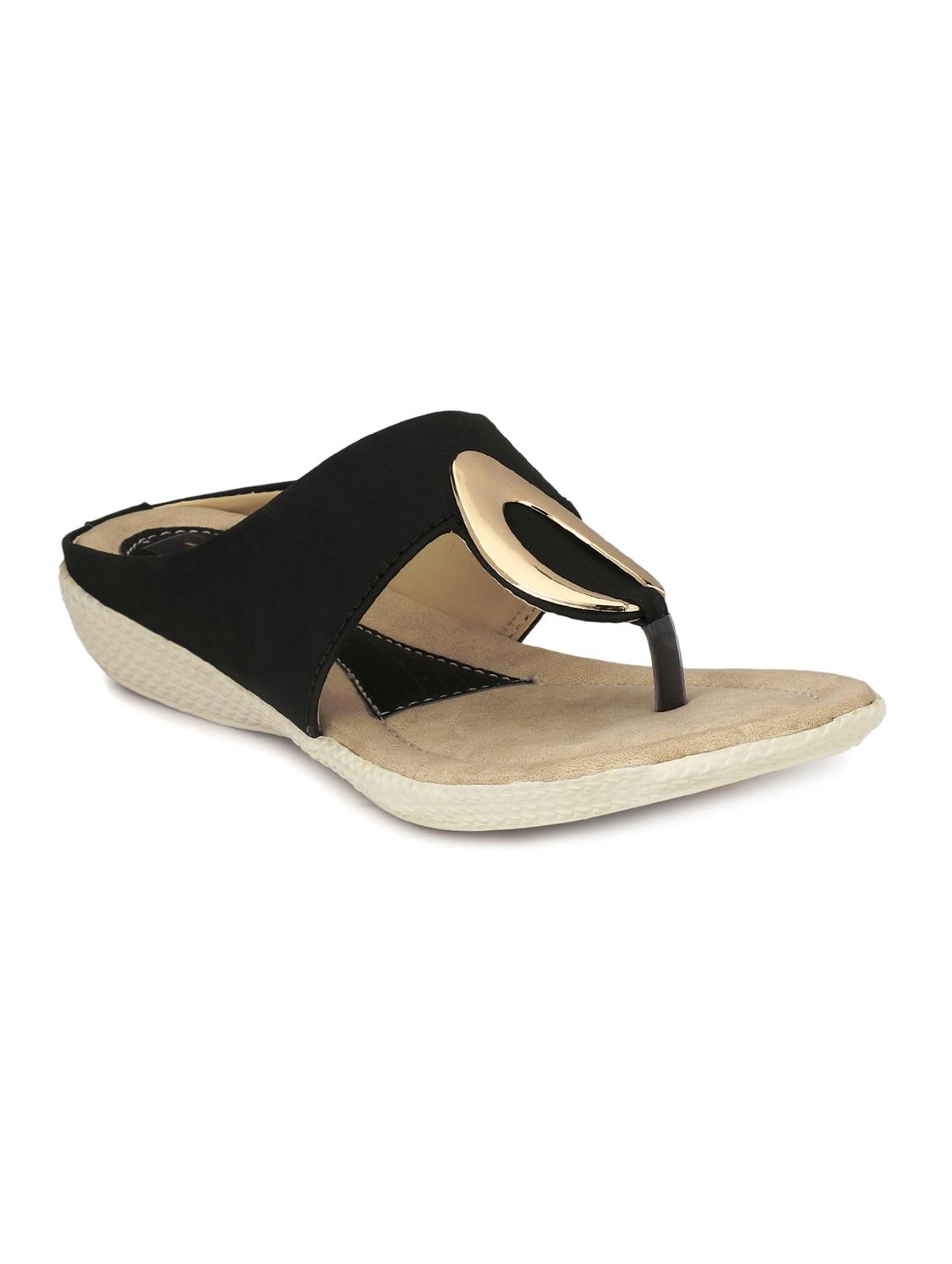 black  toe separator sandal - 14963433 -  Zoom Image - 0