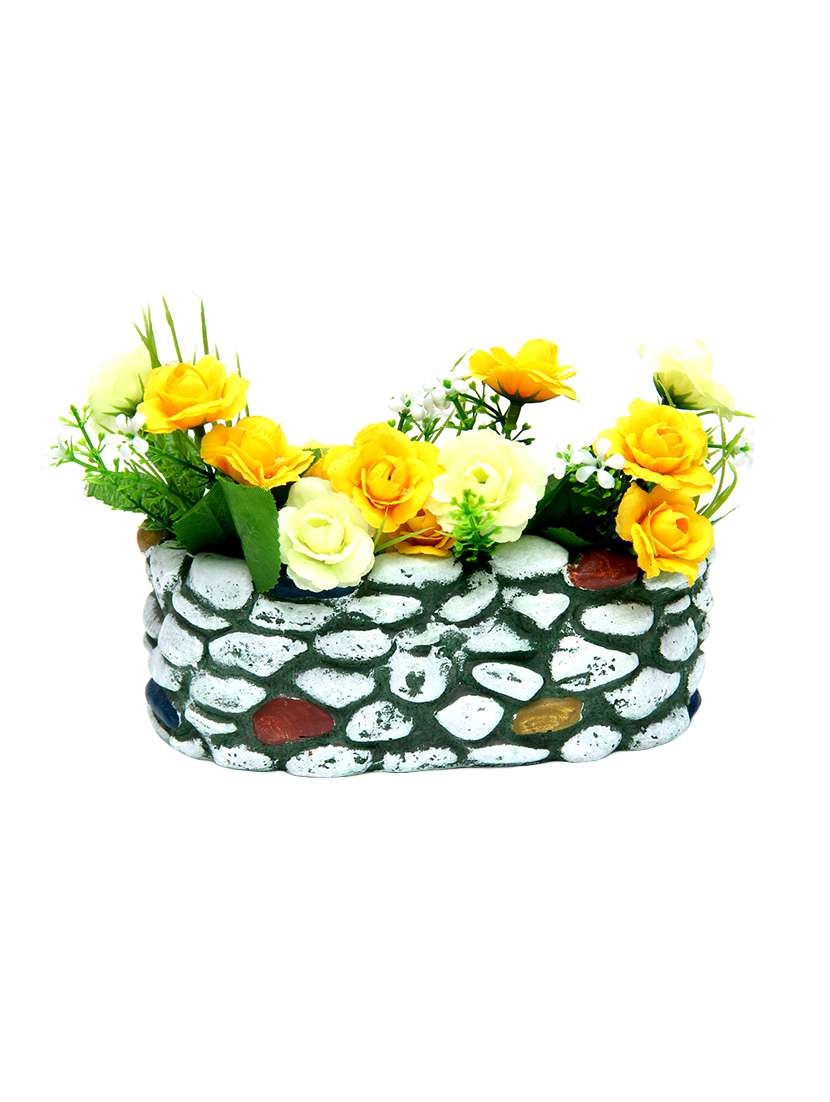 pebble style planter pot