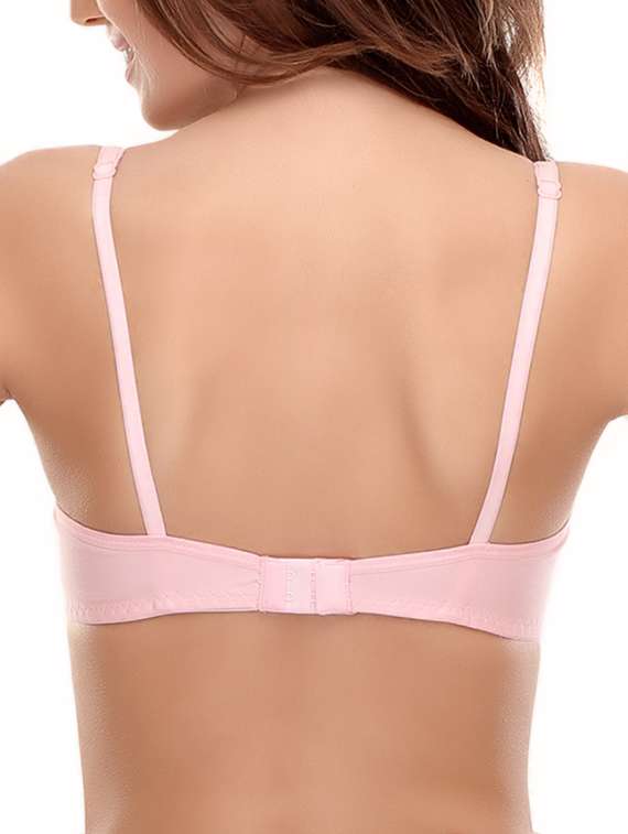 set of 2 bow patch solid bras - 14964761 -  Standard Image - 8