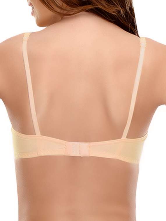 set of 3 bow patch solid bras - 14964774 -  Standard Image - 8