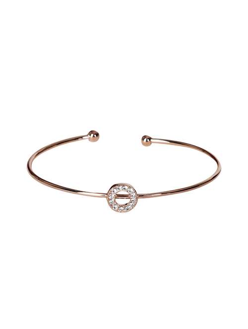 gold metal bracelet - 14968455 -  Standard Image - 0