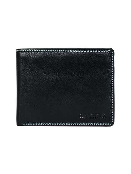 black leather wallet - 14972796 - Standard Image - 0