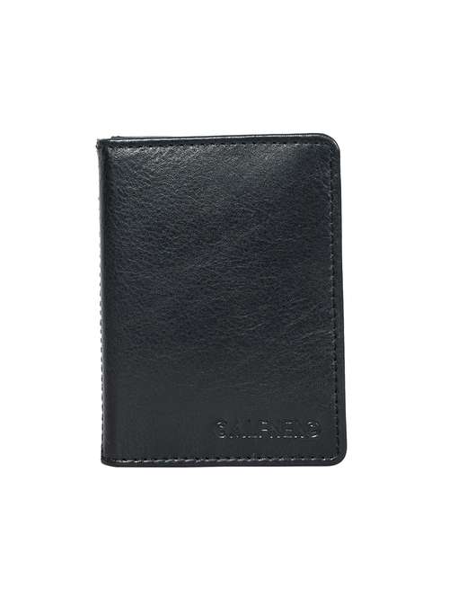 black leather wallet - 14973788 -  Standard Image - 0