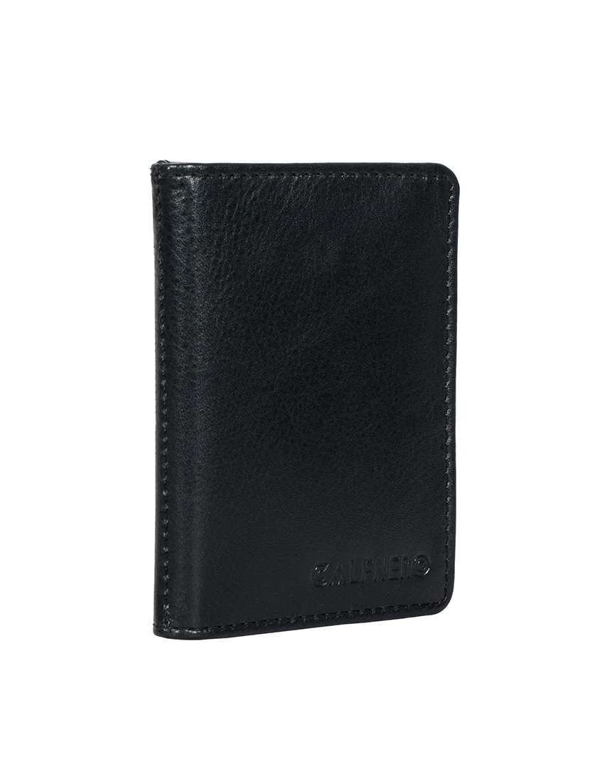 black leather wallet - 14973788 -  Standard Image - 3
