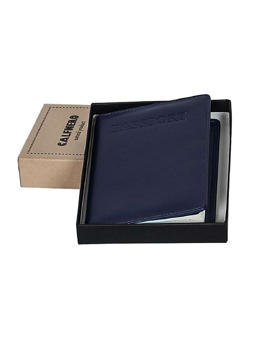 navy blue leather wallet - 14973795 -  Standard Image - 3