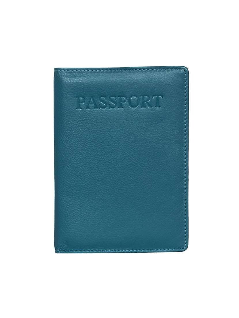 blue leather wallet - 14973799 -  Zoom Image - 0