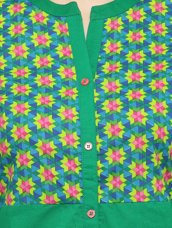 women's high-low kurta - 14984707 - Standard Image - 3
