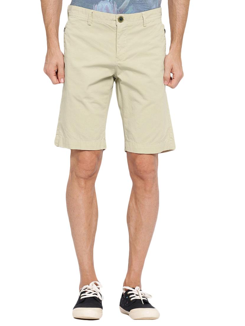 beige cotton shorts - 14987132 - Zoom Image - 0