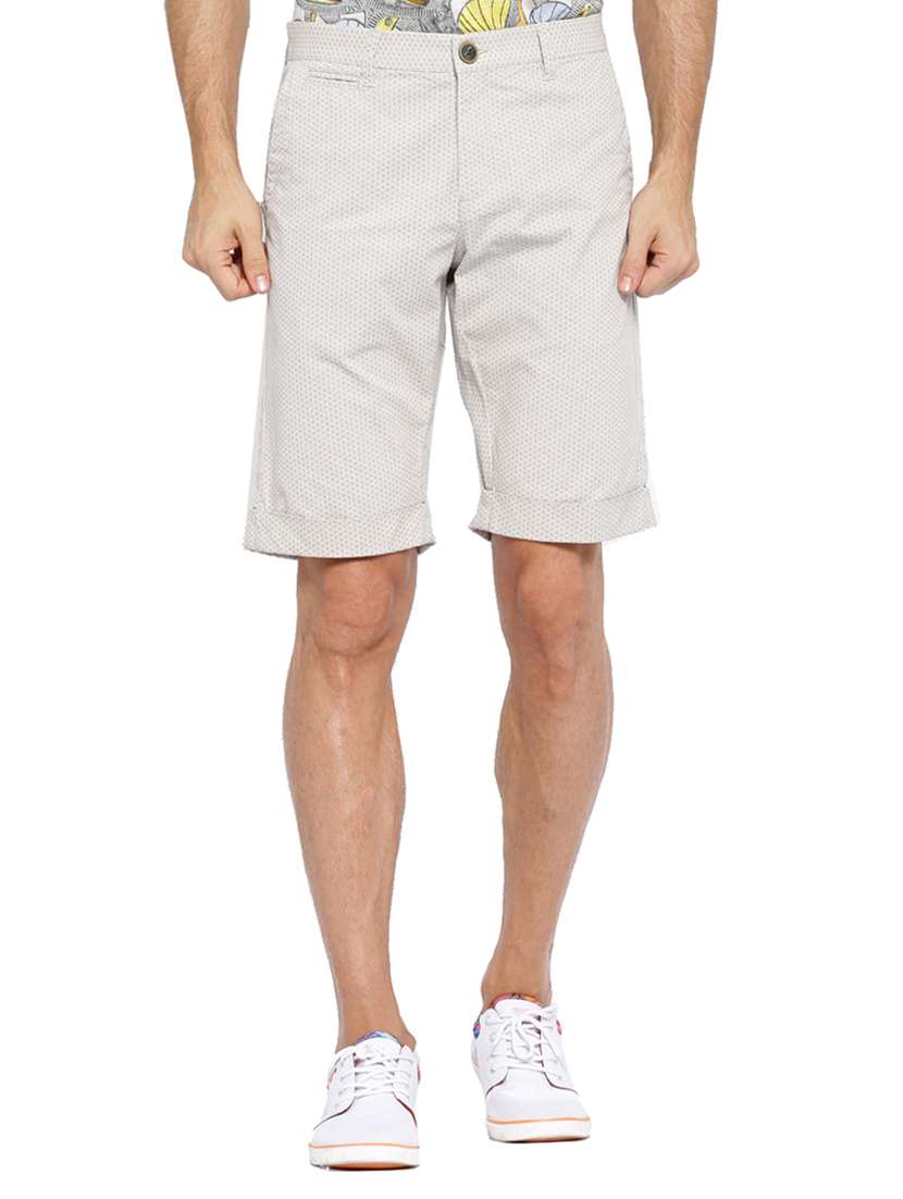 white cotton shorts - 14987135 -  Zoom Image - 0