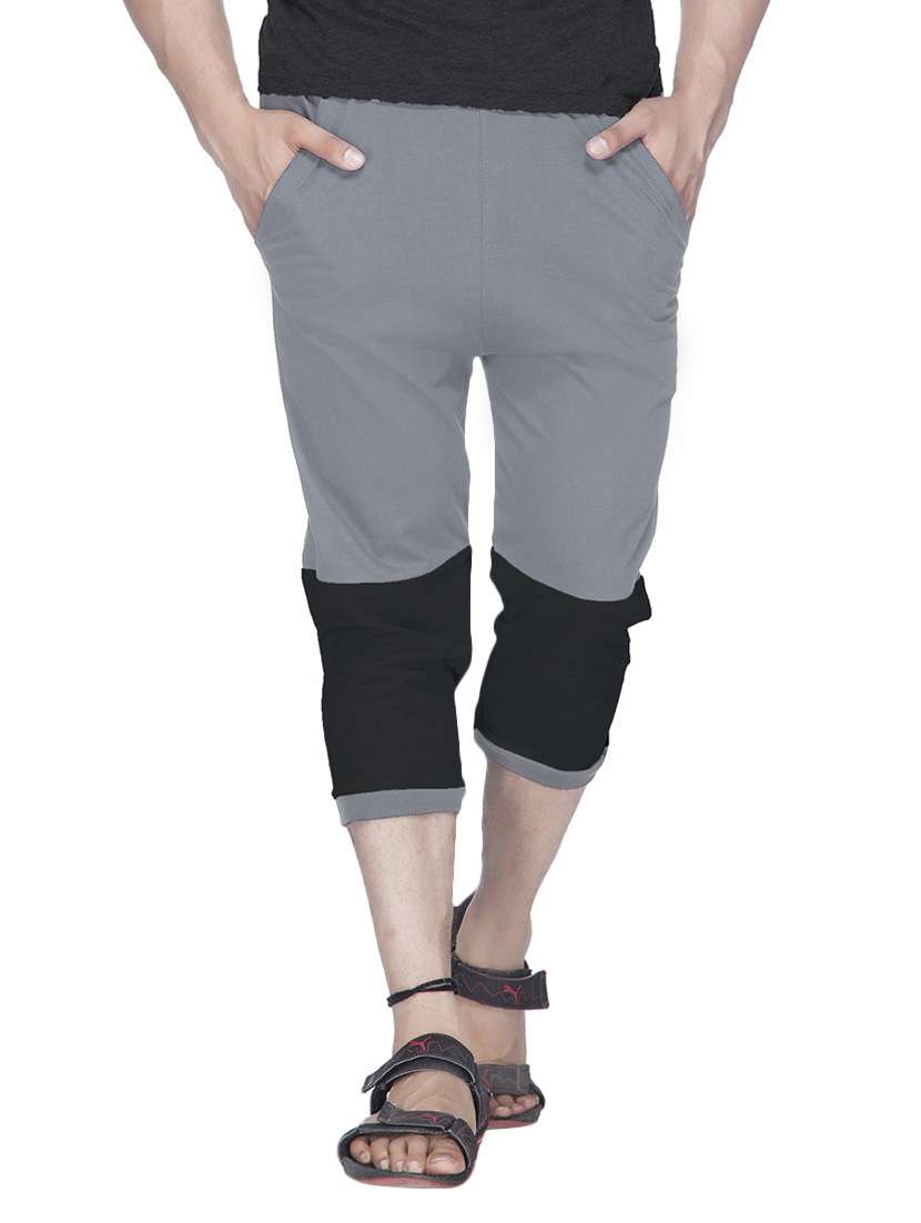 grey cotton three  fourths