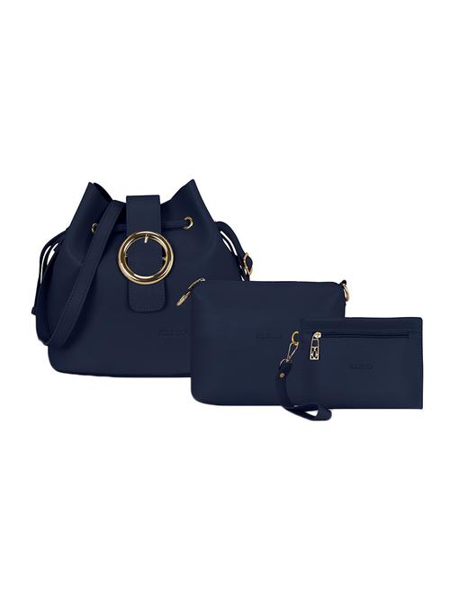 blue leatherette  combo sling bag - 14992695 -  Standard Image - 0