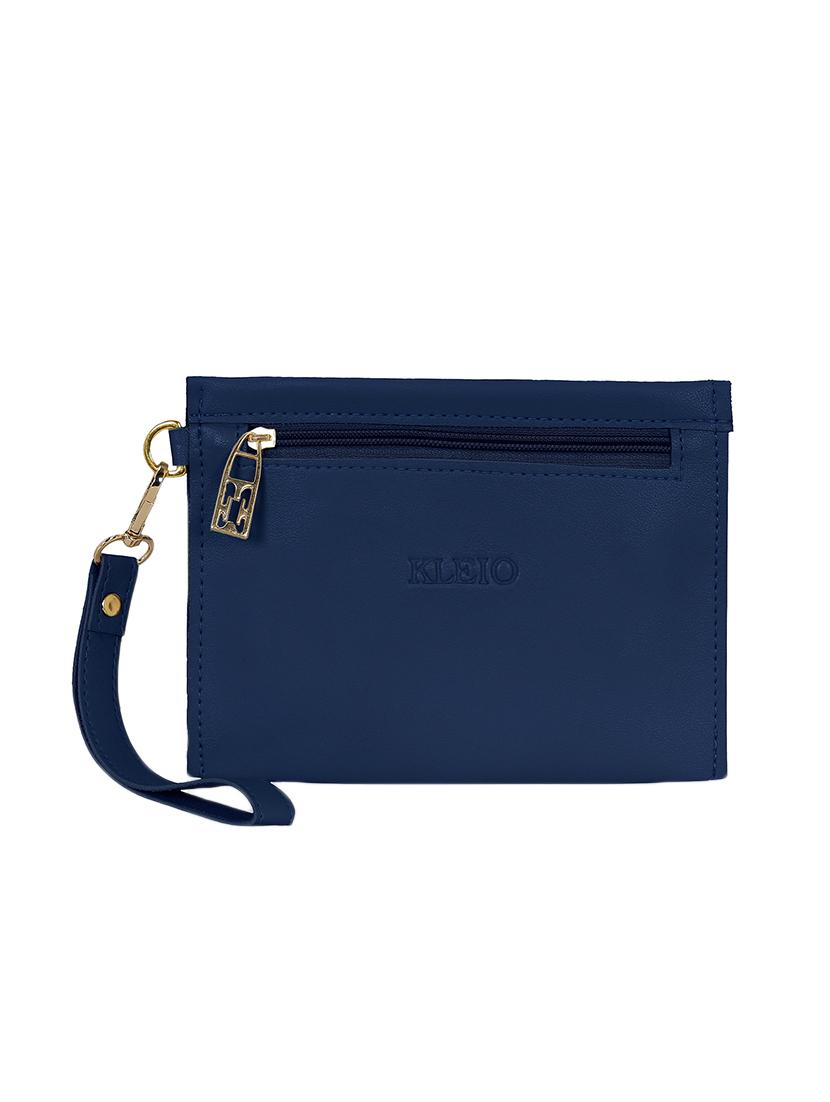 blue leatherette combo tote - 14993081 - Standard Image - 3