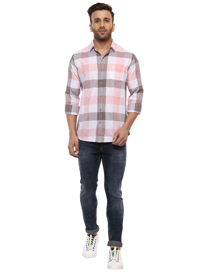 multi colored cotton casual shirt - 14997166 - Standard Image - 3