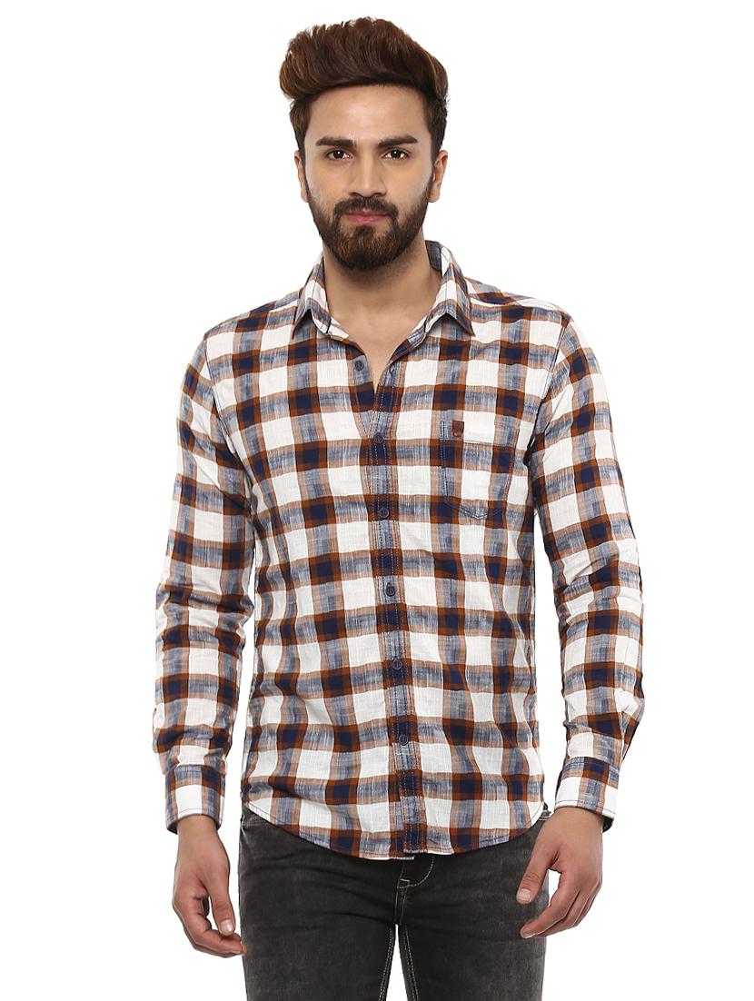 multi colored cotton casual shirt - 14997170 -  Zoom Image - 0