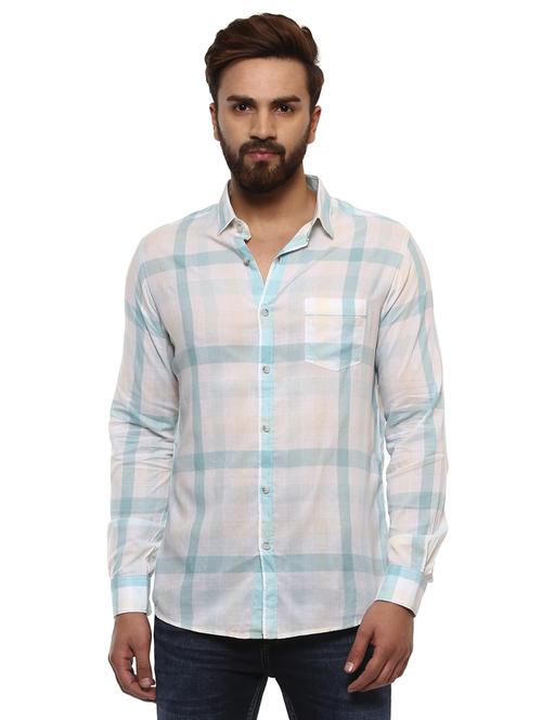 white cotton casual shirt - 14997197 -  Standard Image - 0