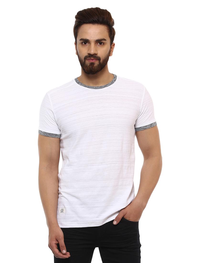 white cotton t-shirt - 14997318 - Zoom Image - 0