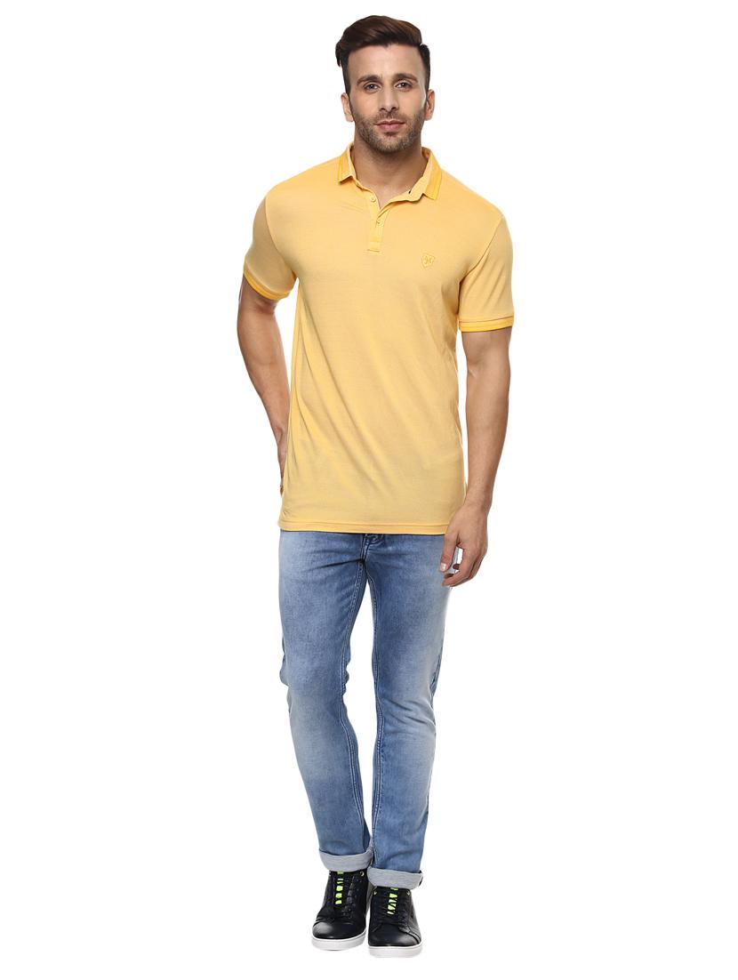 yellow cotton t-shirt - 14997324 - Standard Image - 3