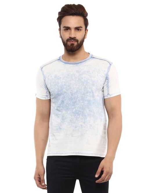 light blue cotton tshirt - 14997330 - Standard Image - 0