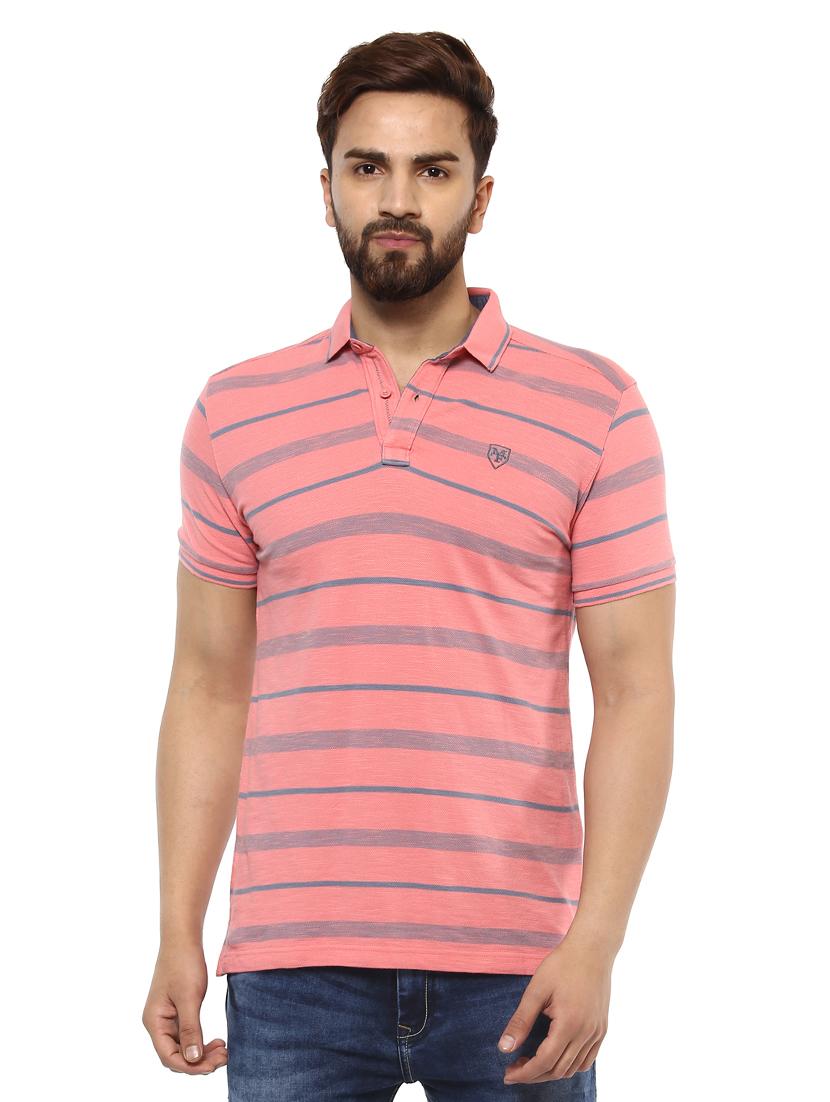 pink cotton all over print tshirt - 14997349 - Zoom Image - 0