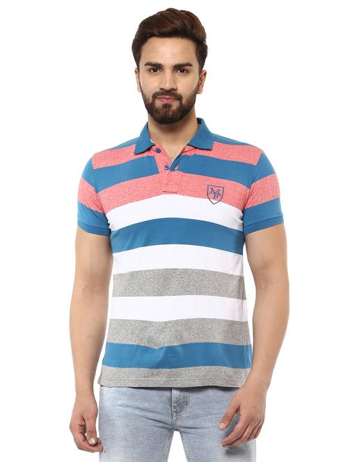 multi colored cotton all over print tshirt - 14997361 - Standard Image - 0
