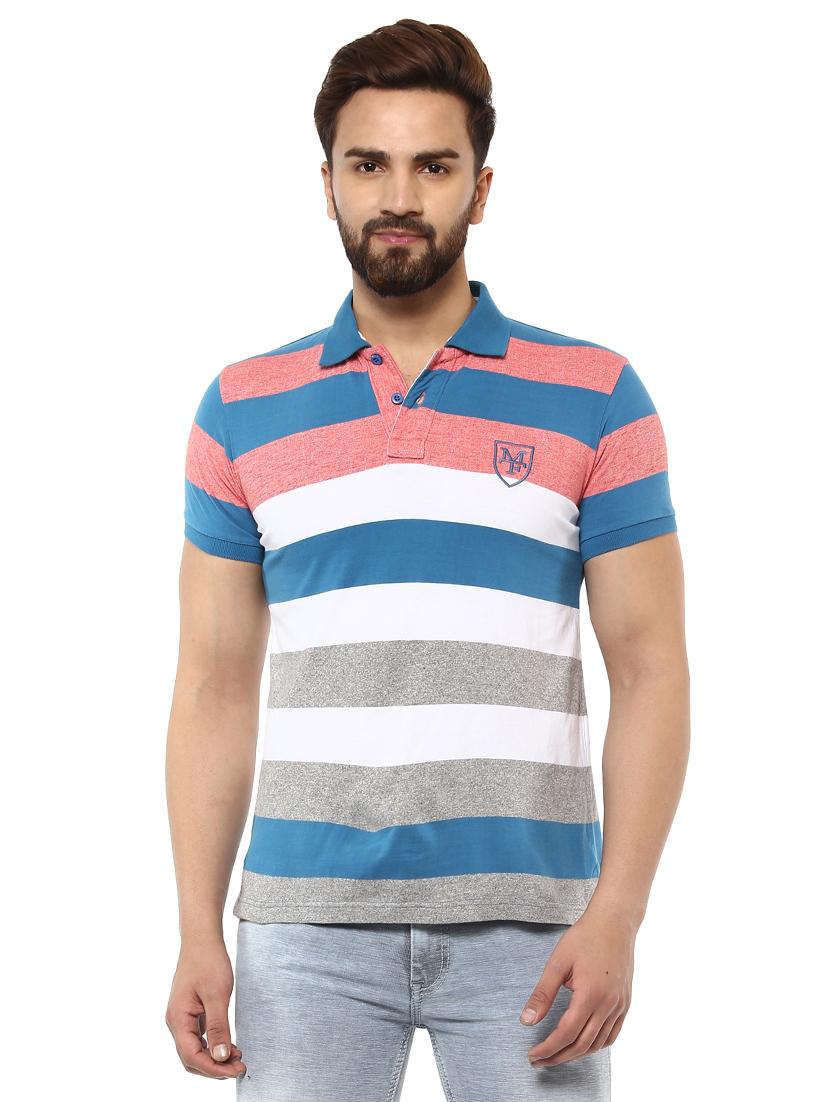 multi colored cotton all over print tshirt - 14997361 - Zoom Image - 0