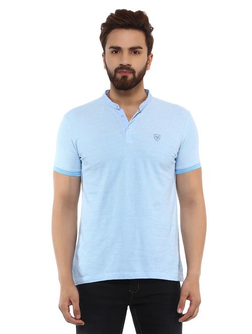 turquoise cotton tshirt - 14997430 -  Standard Image - 0