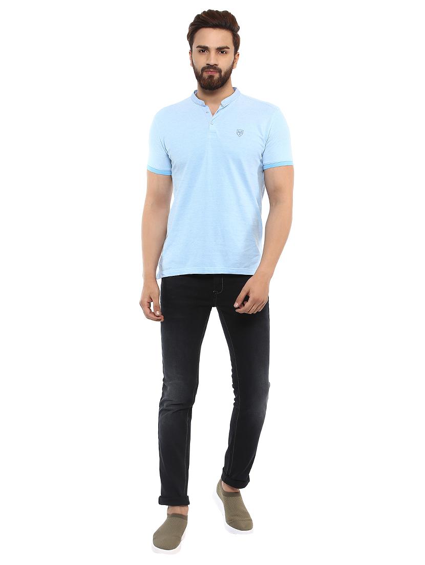 turquoise cotton tshirt - 14997430 - Standard Image - 3