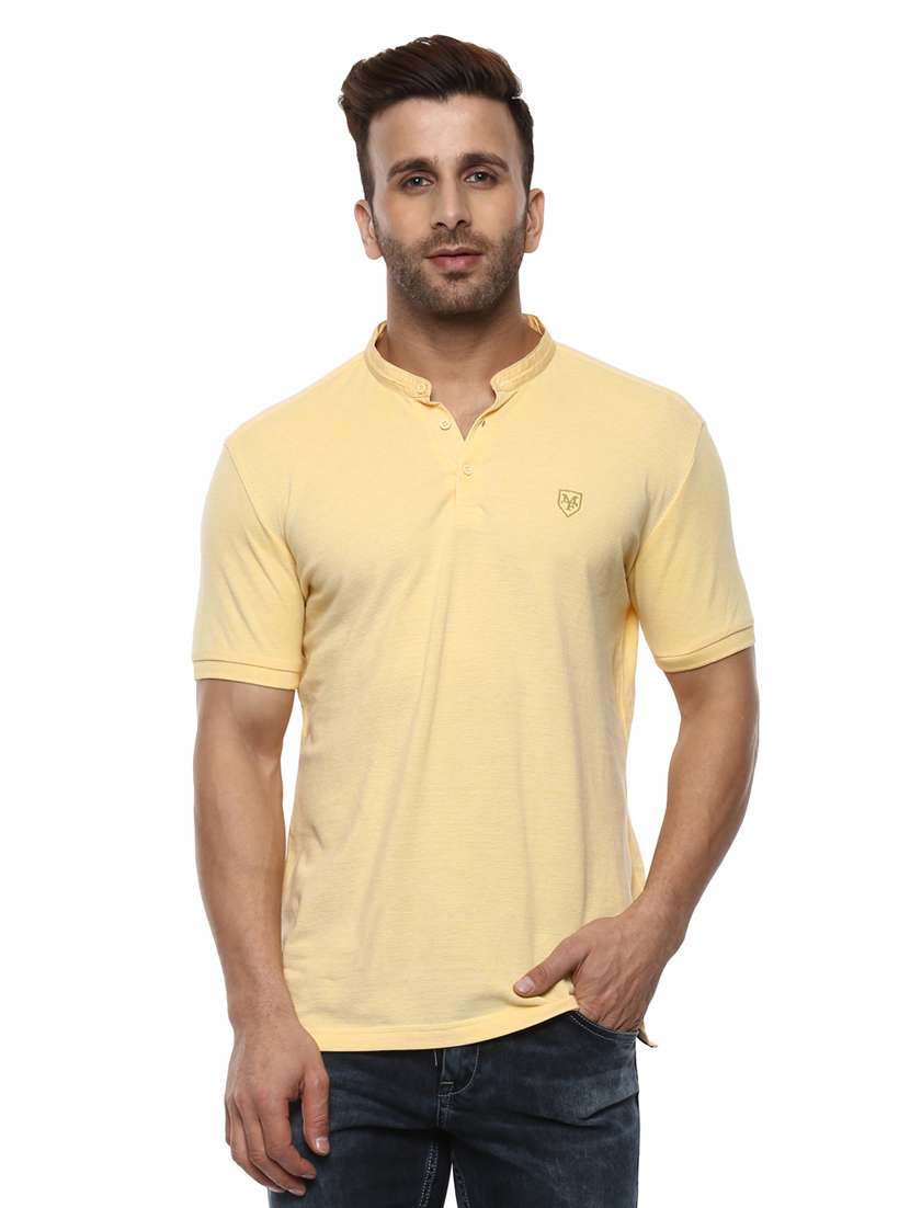 yellow cotton tshirt - 14997432 - Zoom Image - 0