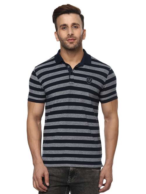 navy blue cotton t-shirt - 14997482 - Standard Image - 0
