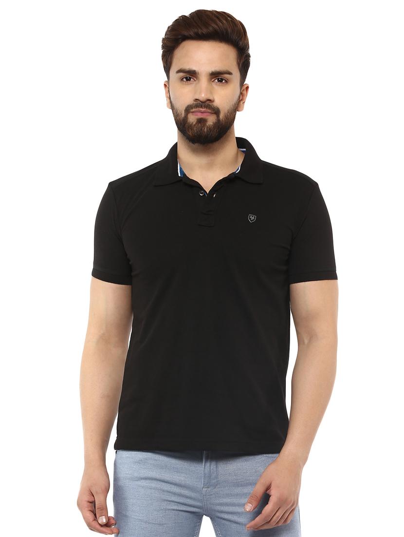 black cotton t-shirt - 14997497 - Zoom Image - 0