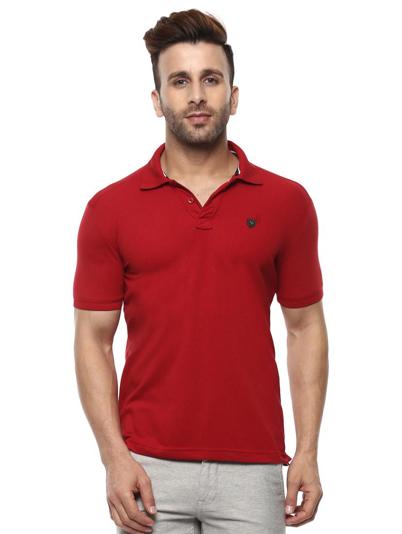 red cotton t-shirt - 14997500 -  Zoom Image - 0