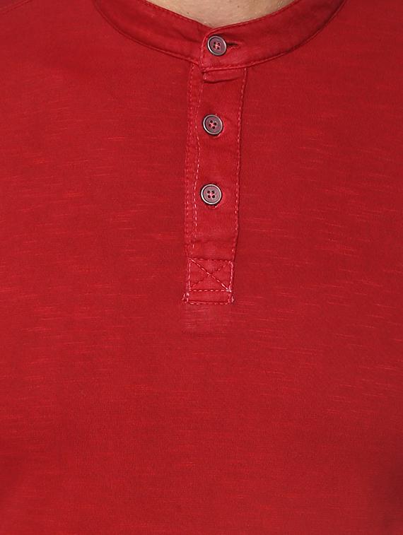 red cotton tshirt - 15001003 - Standard Image - 3