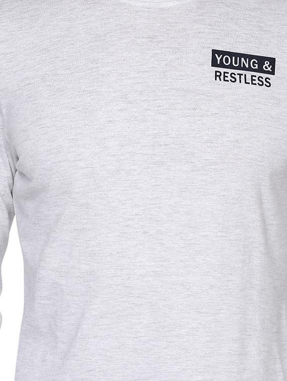 white cotton t-shirt - 15001043 - Standard Image - 3