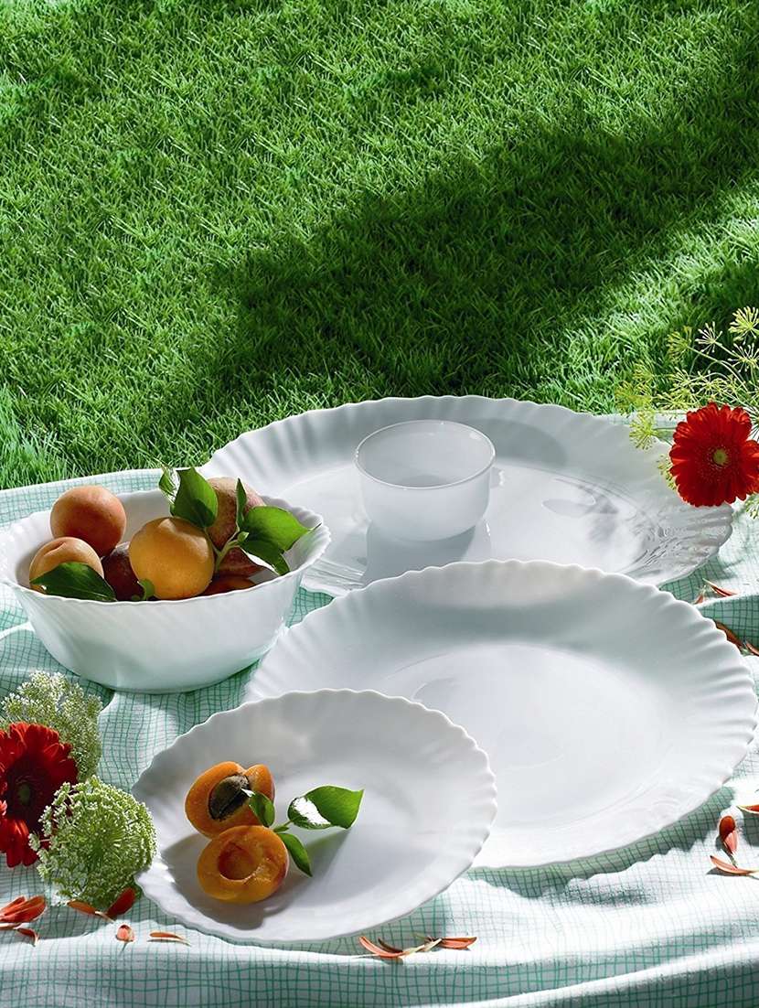 set of19 pcs dinner set plates bowls