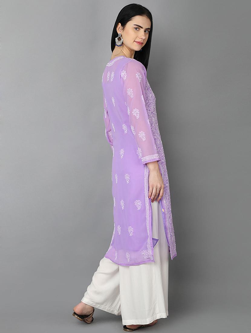 women's straight kurta - 15004520 - Standard Image - 3